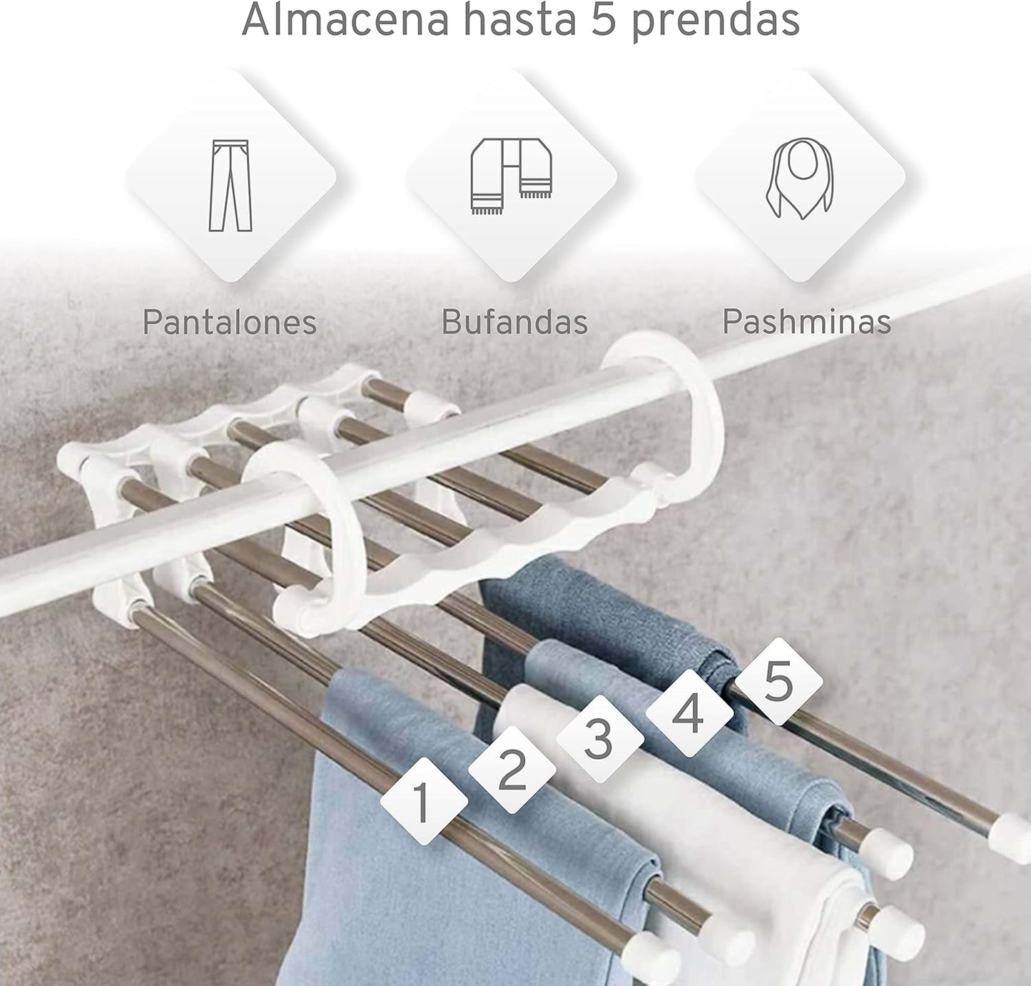 Perchero Magico Multi Percha X3