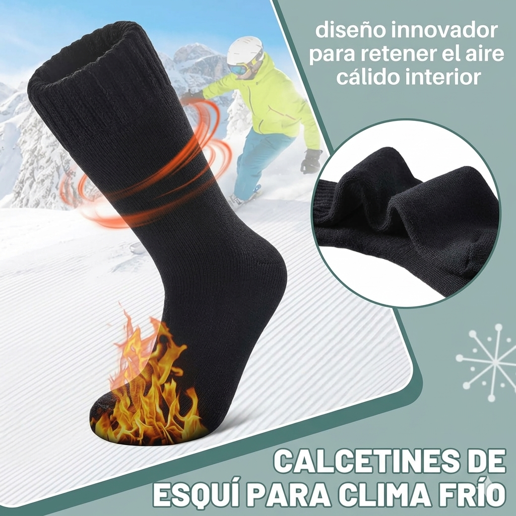 Pack x12 Calcetines Adaptables De Polar