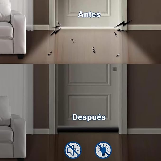 Sellador de puertas aislante de frío y polvo