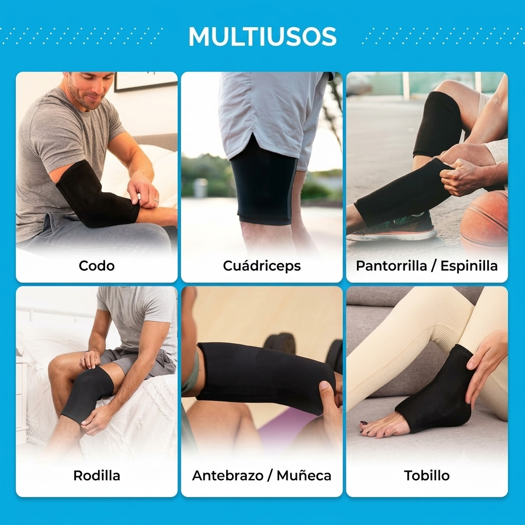 RODILLERA CON GEL  FRIO Y CALOR