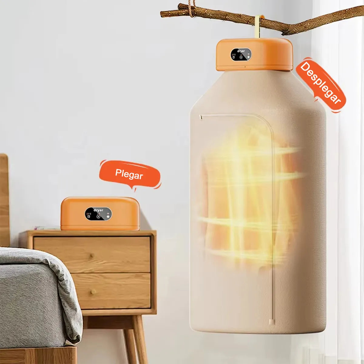 SECADOR PORTATIL PLEGABLE