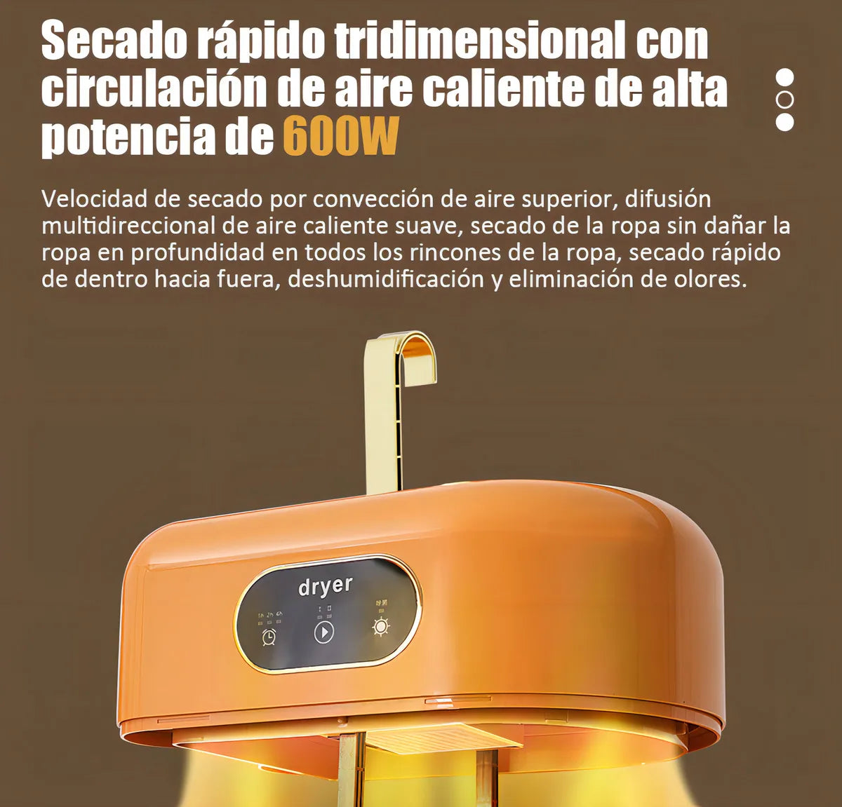 SECADOR PORTATIL PLEGABLE