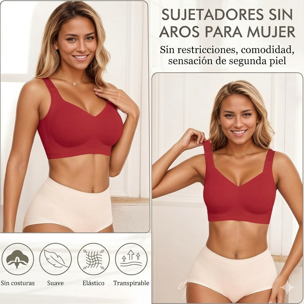 Sostén Premium sin Aros X3
