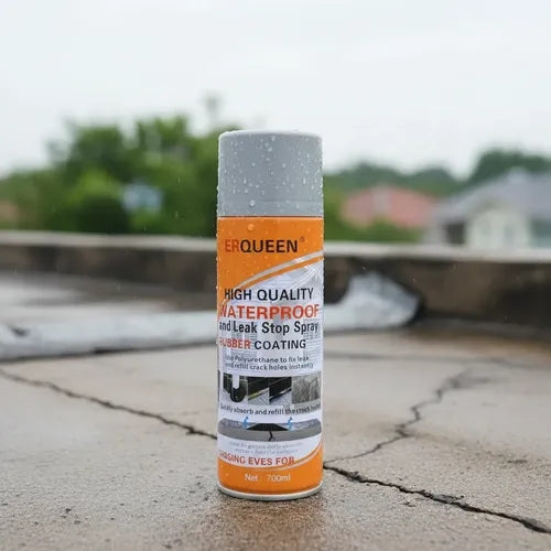 SPRAY ANTI GOTERAS 700ml - RECUBRIMIENTO DE CAUCHO FLEXIBLE PARA TECHOS, CANALETAS Y TUBERÍAS