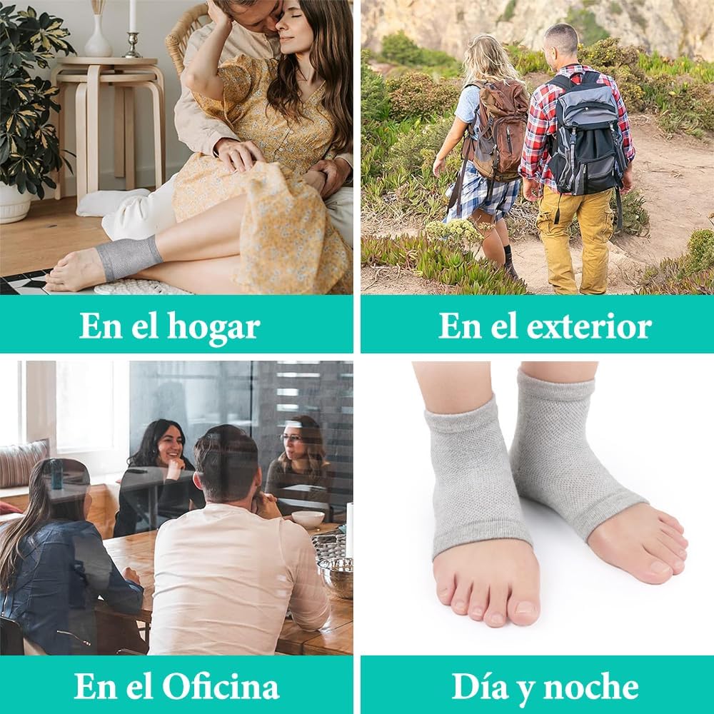 CALCETINES HIDRATANTES PARA TALONES SECOS Y AGRIETADOS
