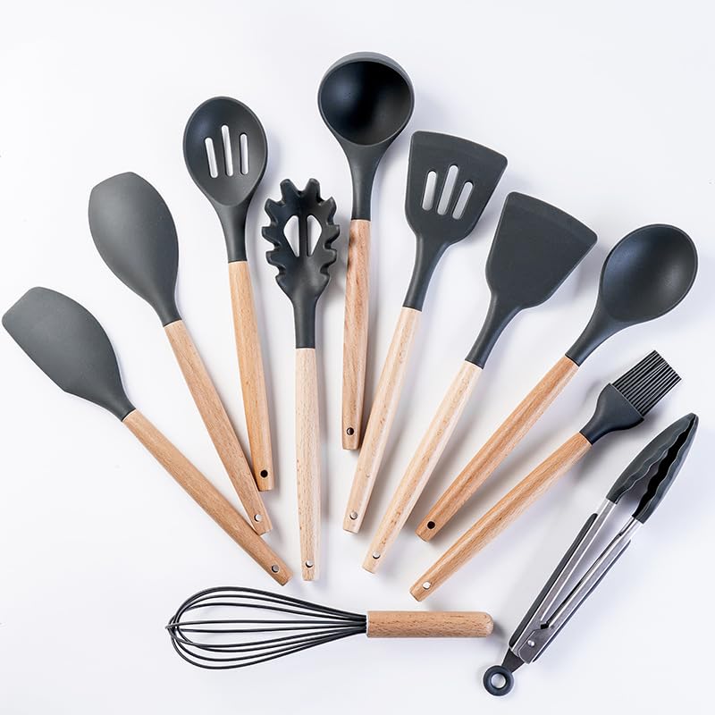 Kit Utensilios Cocina Silicona 19 Piezas
