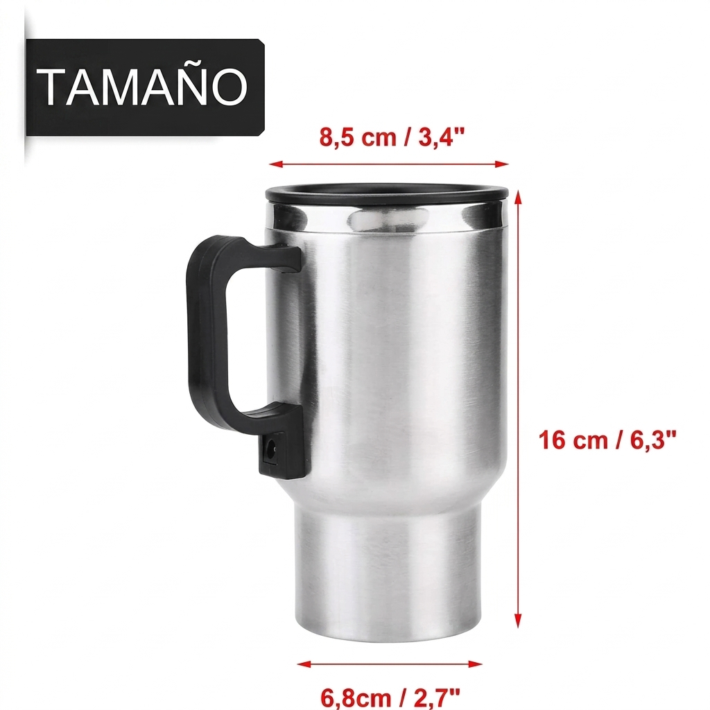 Vaso calentador para Auto