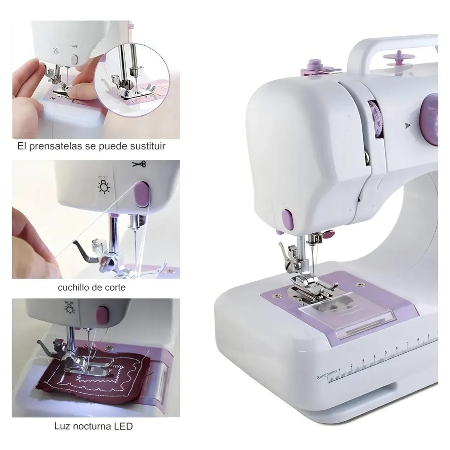 Mini Maquina De Coser 505l
