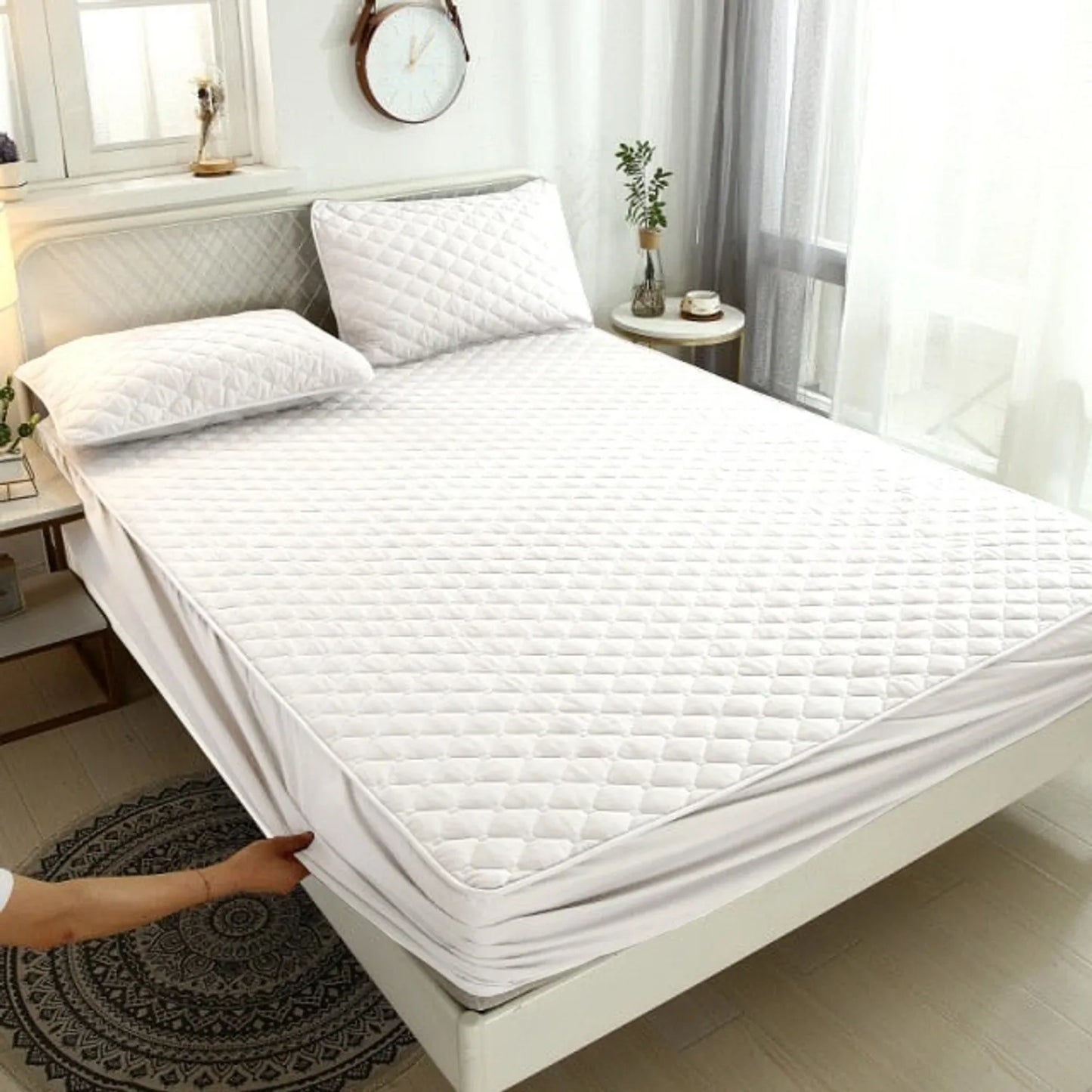 CUBRE COLCHON IMPERMEABLE